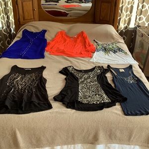 Variety of fashion tops. $5 each